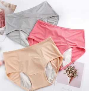 5PCS Menstrual Underwear Women Leak Proof Panties