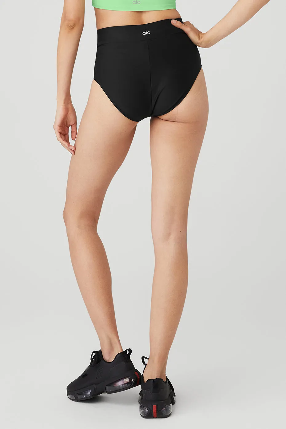 Airlift Record-Breaker Boyshort - Black