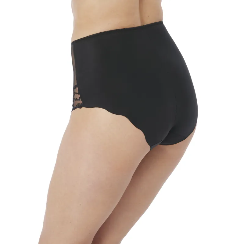 Ana High Waist Brief Black - Fantasie