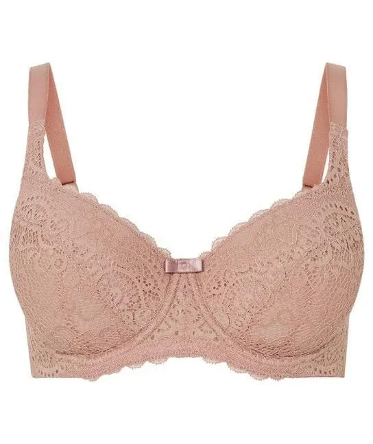 Ava & Audrey Sienna Lace Contour Bra - Rose