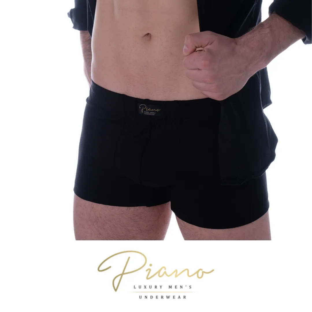 Basic black boxer briefs