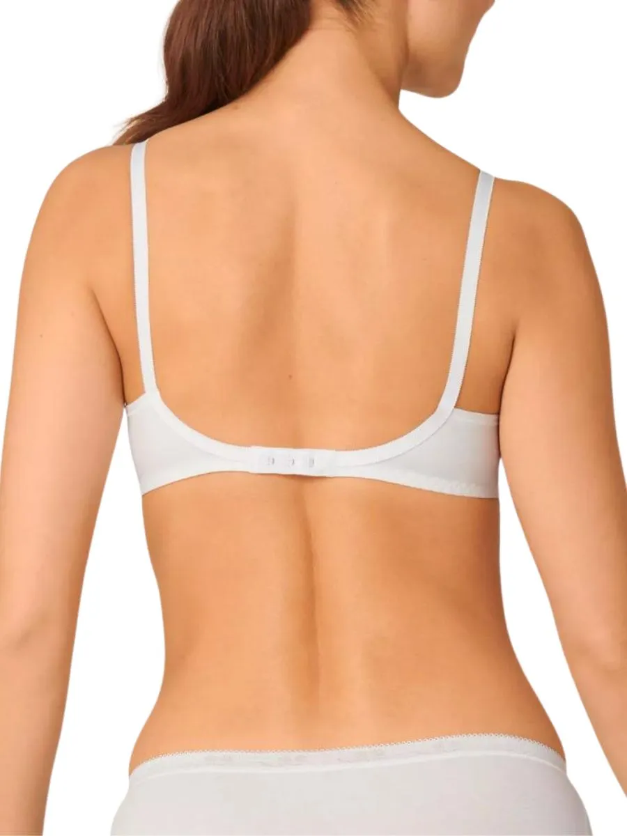 Basic  Wireless Bra - White