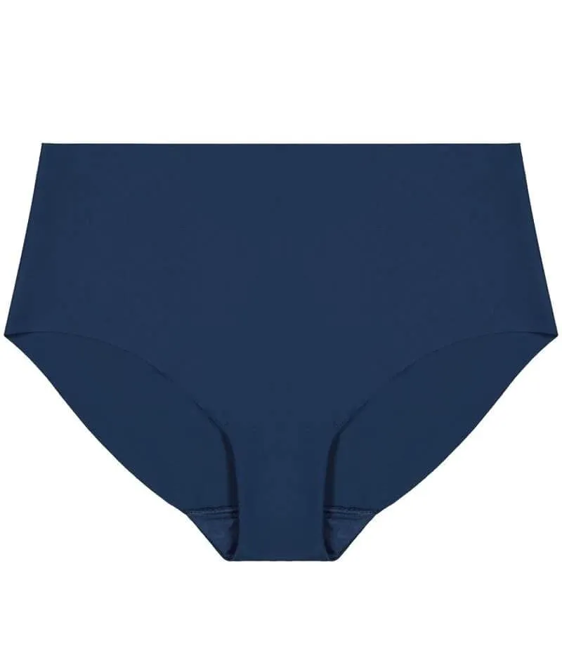 Bendon No Show High Rise Brief - Insignia Blue