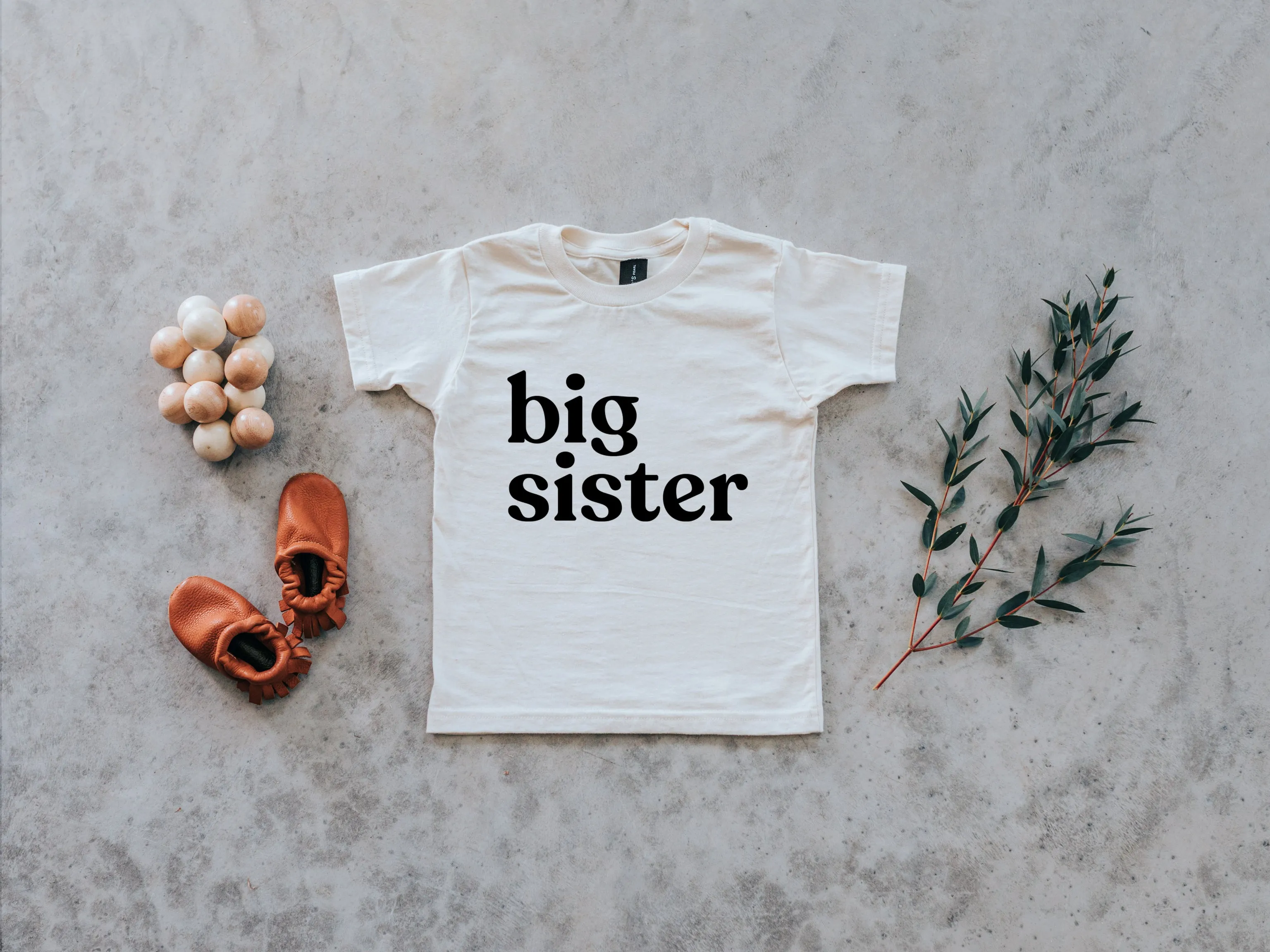 Big Sister Organic Baby & Kids Tee