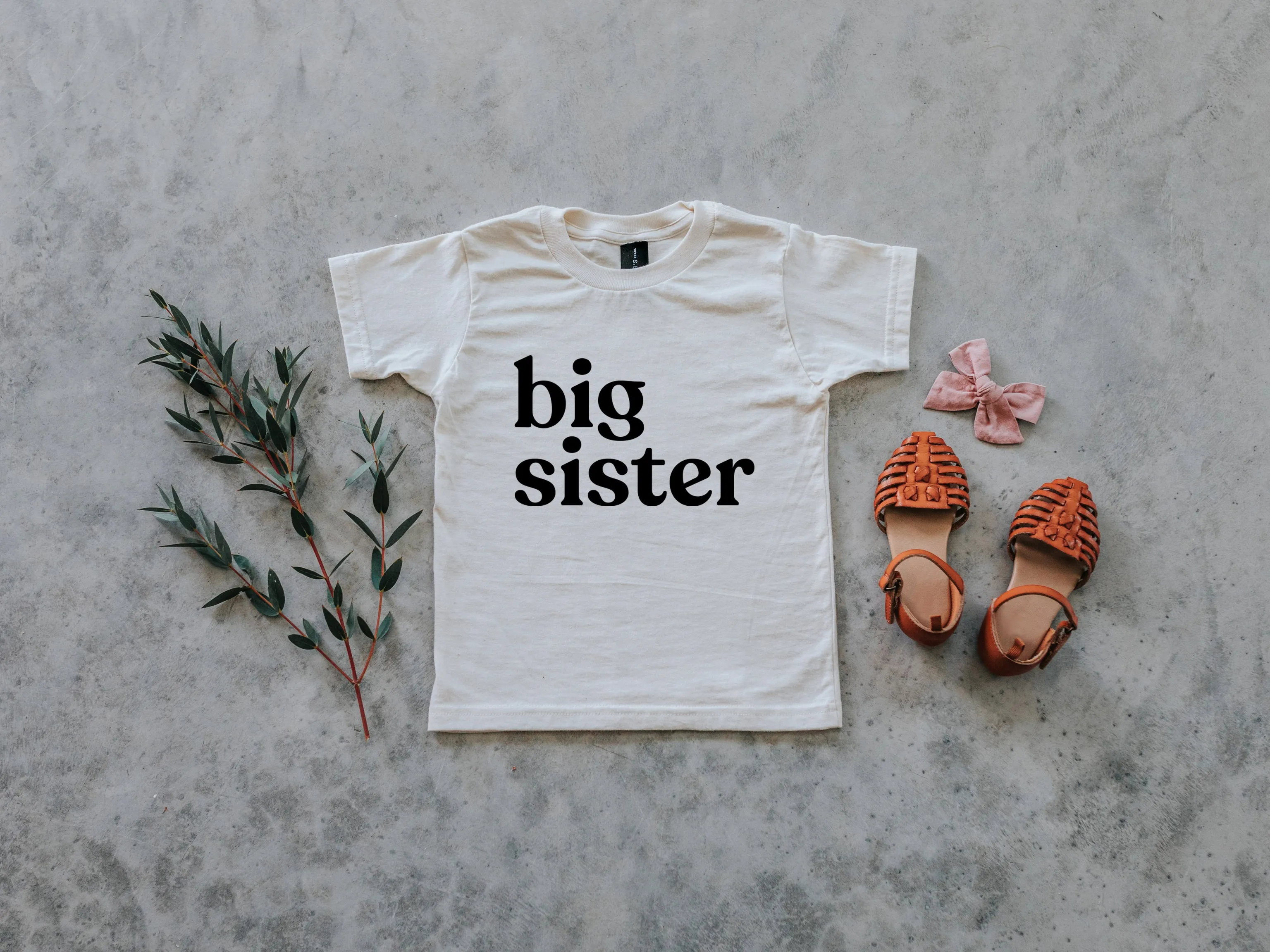 Big Sister Organic Baby & Kids Tee