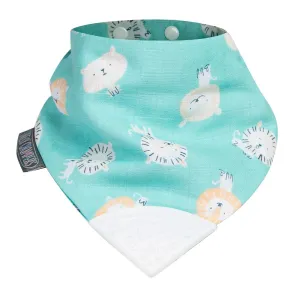 Cheeky Chompers Muslin Neckerchew - Loveable Lion