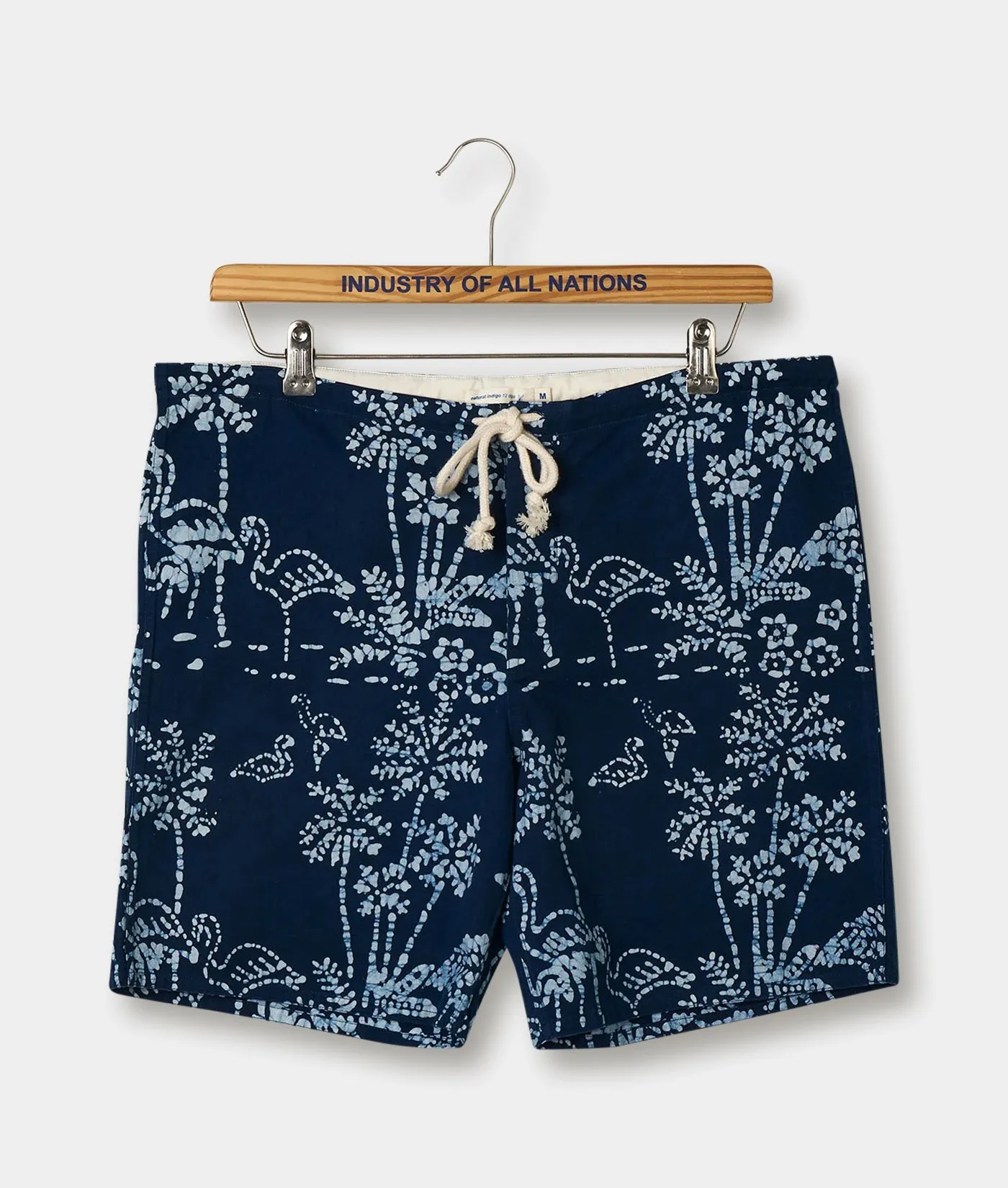 Clean Boardshorts - Batik Flamingos