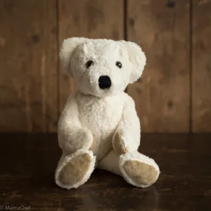 Cotton & Wool Medium Bear - Natural