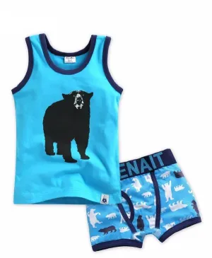 Dancing Bear Undershirts & Boxers Set