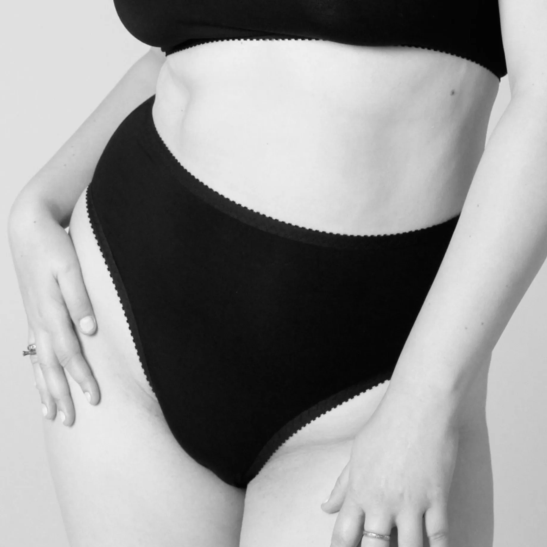 Deanna Knickers 3 Pack Black Modal Jersey