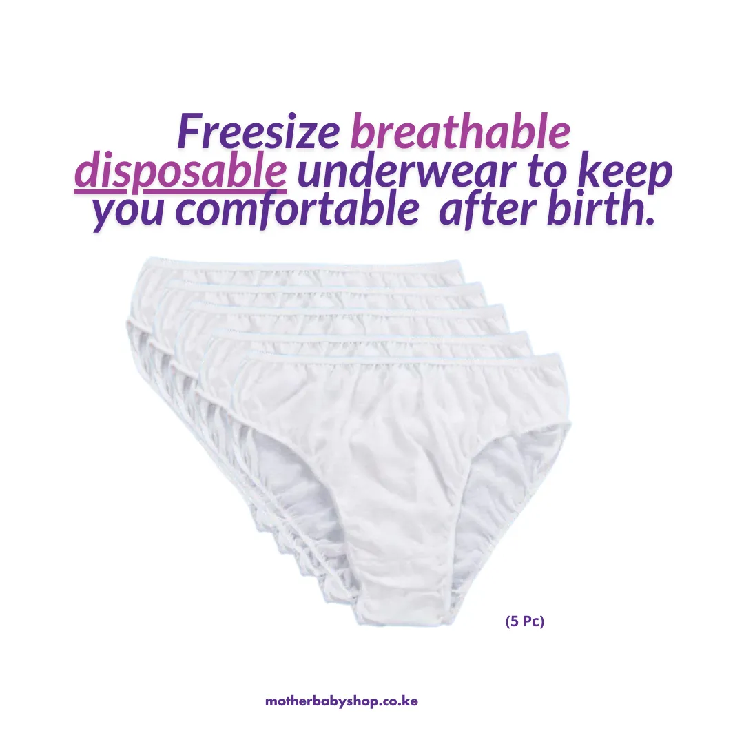 Disposable Panties - 5 Pack