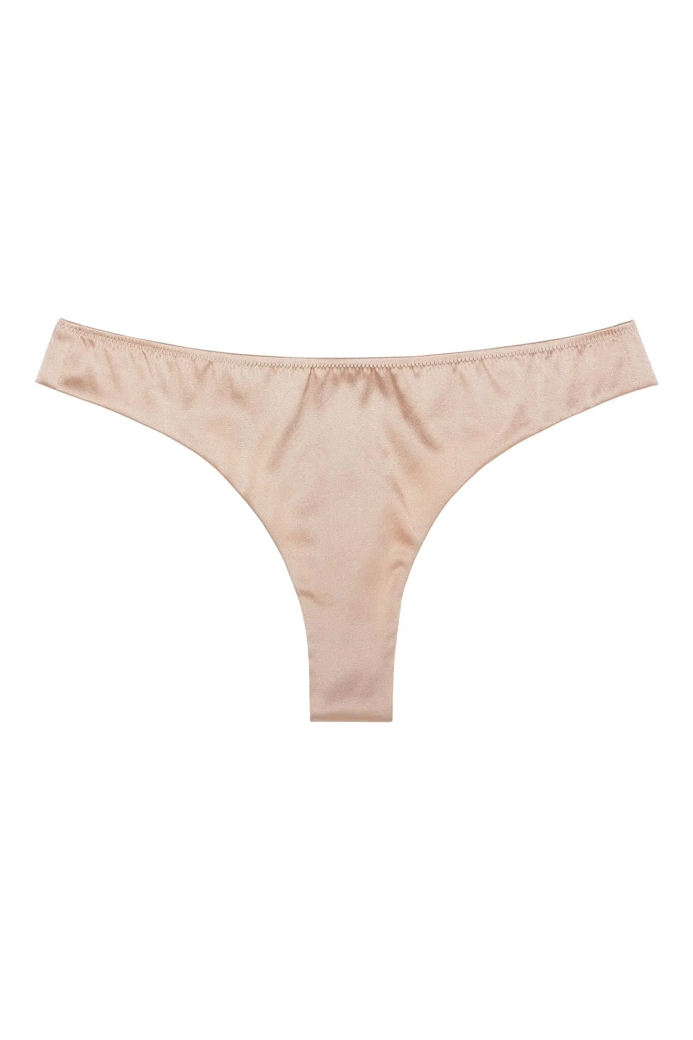 Everyday Bisque Silk Thong