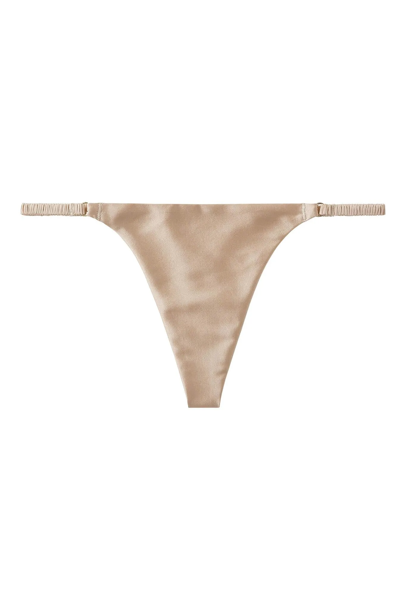 Everyday Champagne Gold Silk G-String