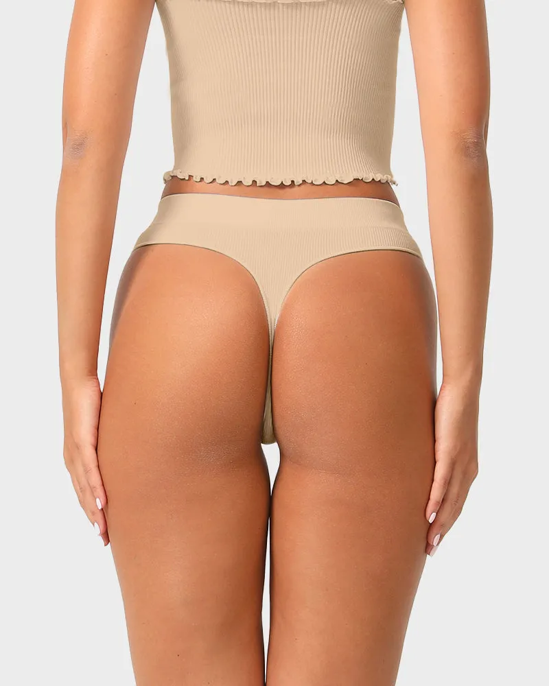 Everyday Comfort Seamless Low-Rise Thong