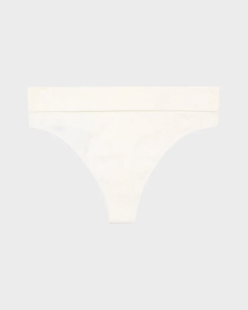 Everyday Comfort Seamless Low-Rise Thong