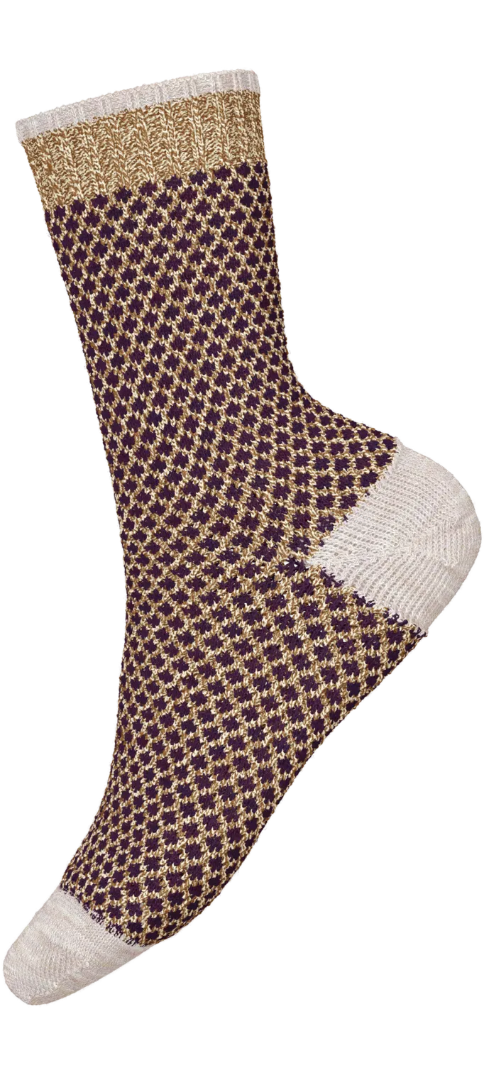 Everyday Popcorn Polka Dot Crew Socks