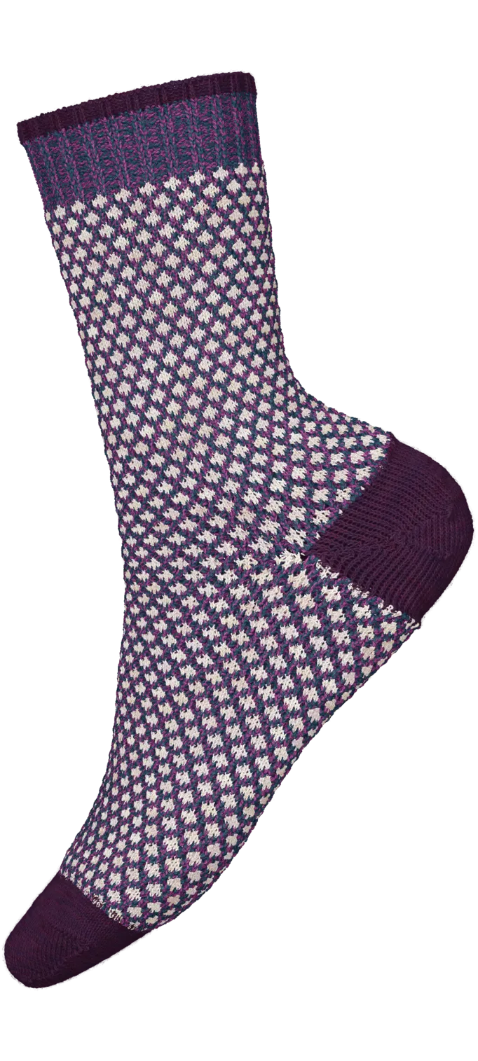 Everyday Popcorn Polka Dot Crew Socks