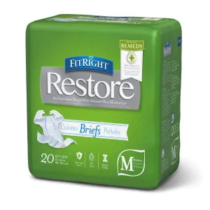 FitRight Restore Ultra Incontinence Briefs with Remedy Phytoplex