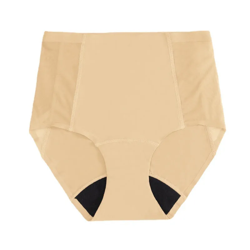 Four-layer Leak-proof Absorbent High Waist Mesh Physiological Underwear