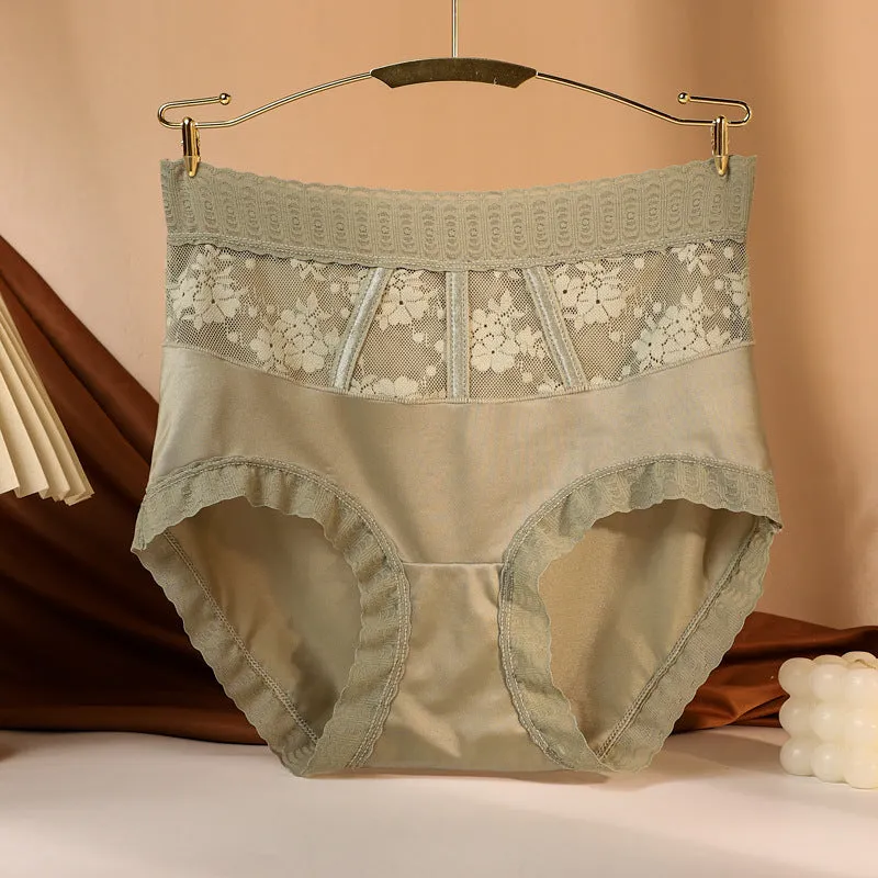 High Waist Lace Women's Panties Summer