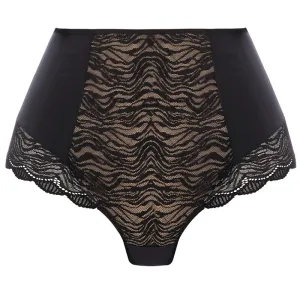 Impression High Waist Brief Black - Fantasie