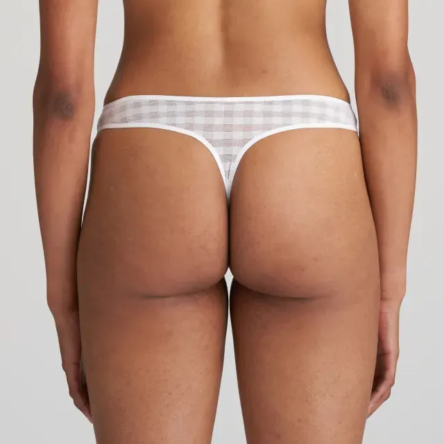 Jereme Thong In White - Marie Jo