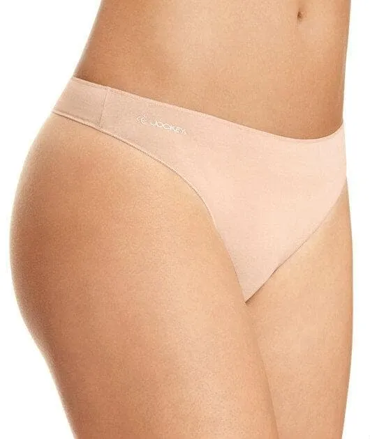 Jockey No Panty Line Promise Bamboo Naturals G-String - Dusk