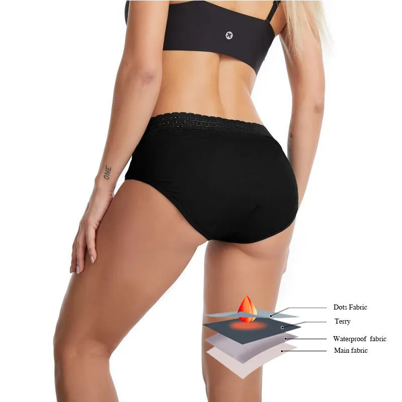 Leak-proof Large Size Four-layer Physiological Underwear