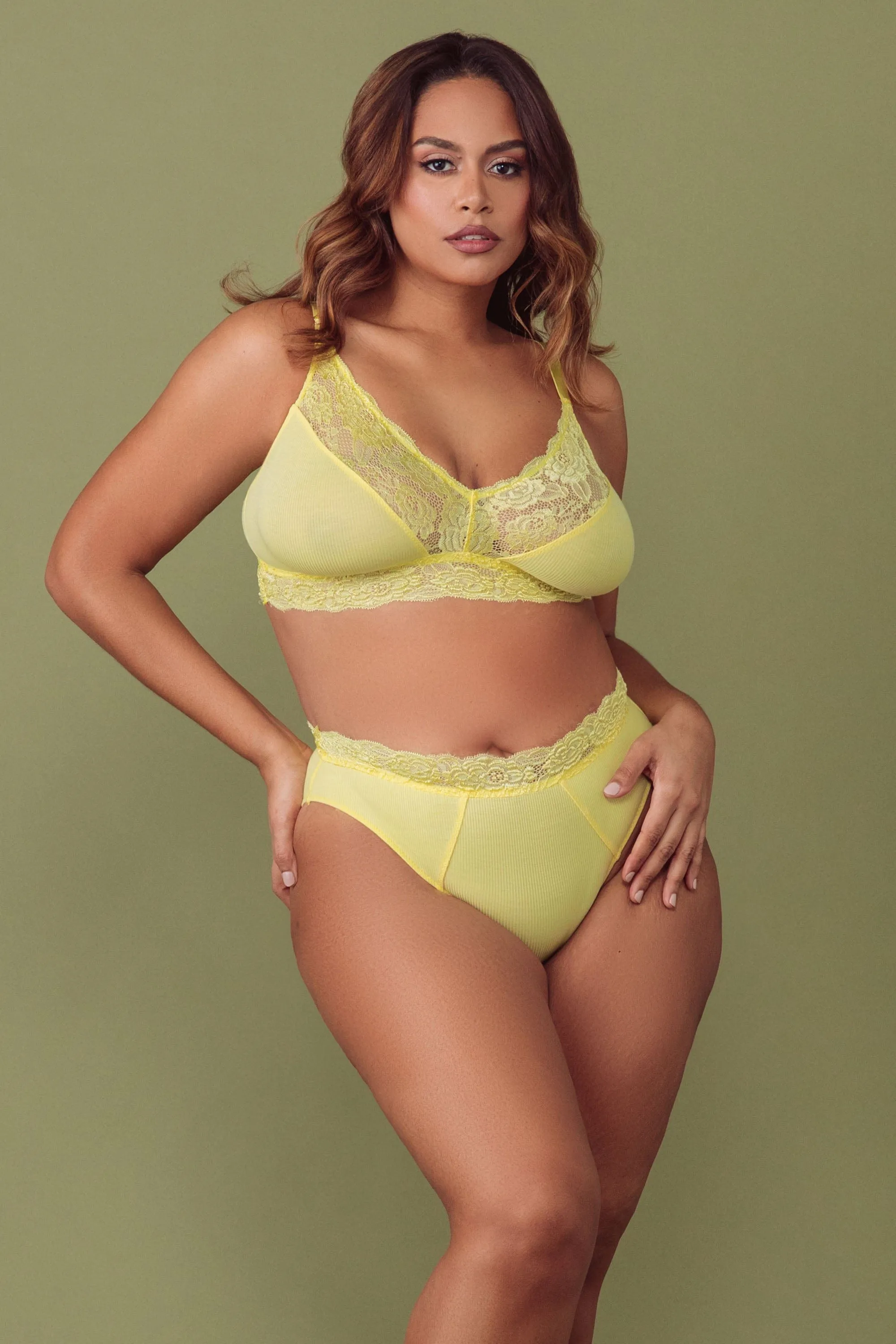 Lemonade High Leg Brief