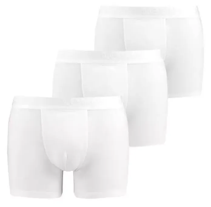 Levis - White, 3 Pack Boxers