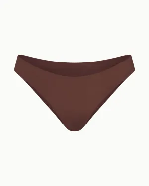 Low Rise Bikini Bottom | Chocolate