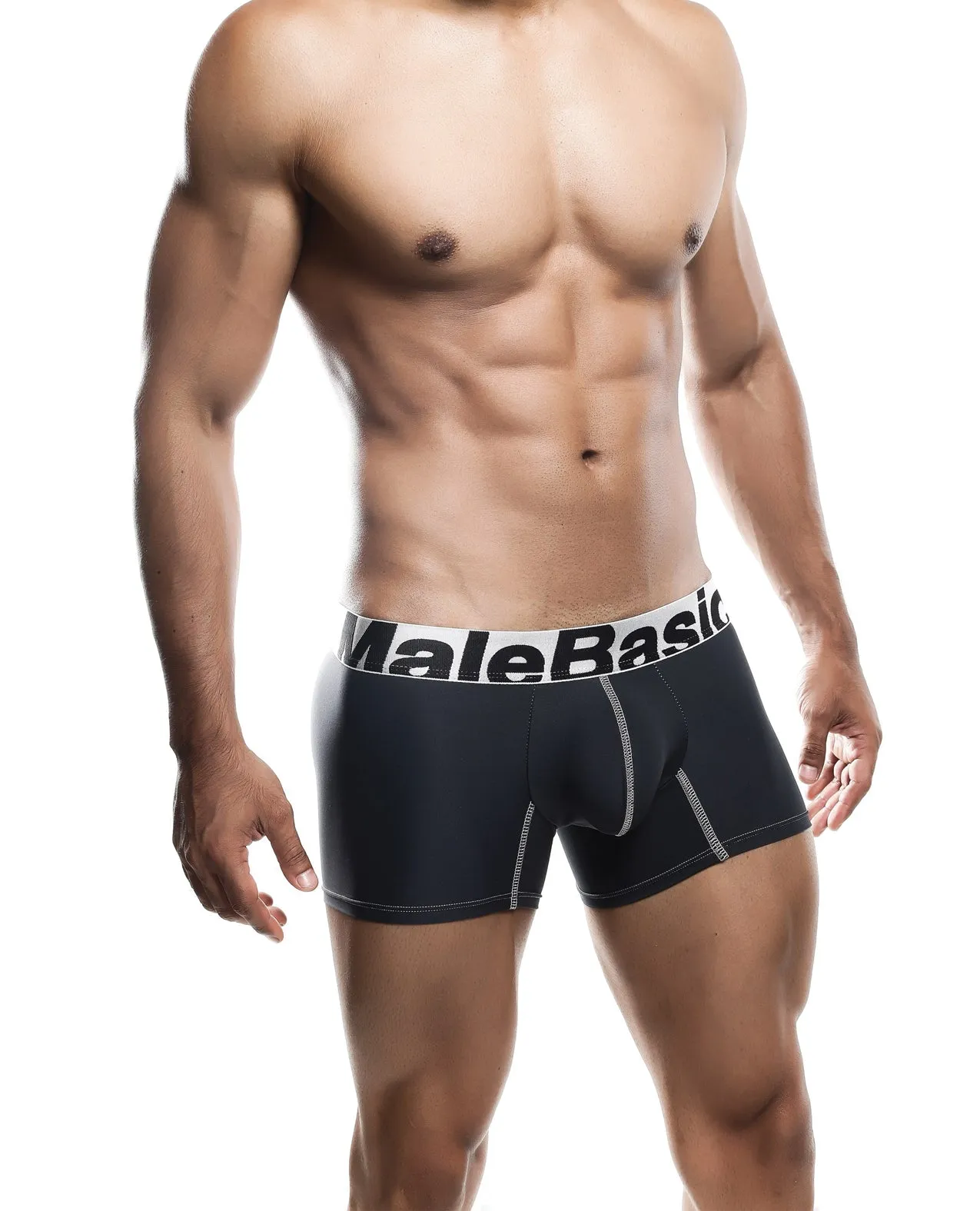 Male Basics Performance Boxer Black SM