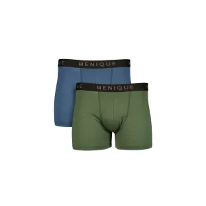 Men Merino Short Boxer Briefs 2-Pack XL