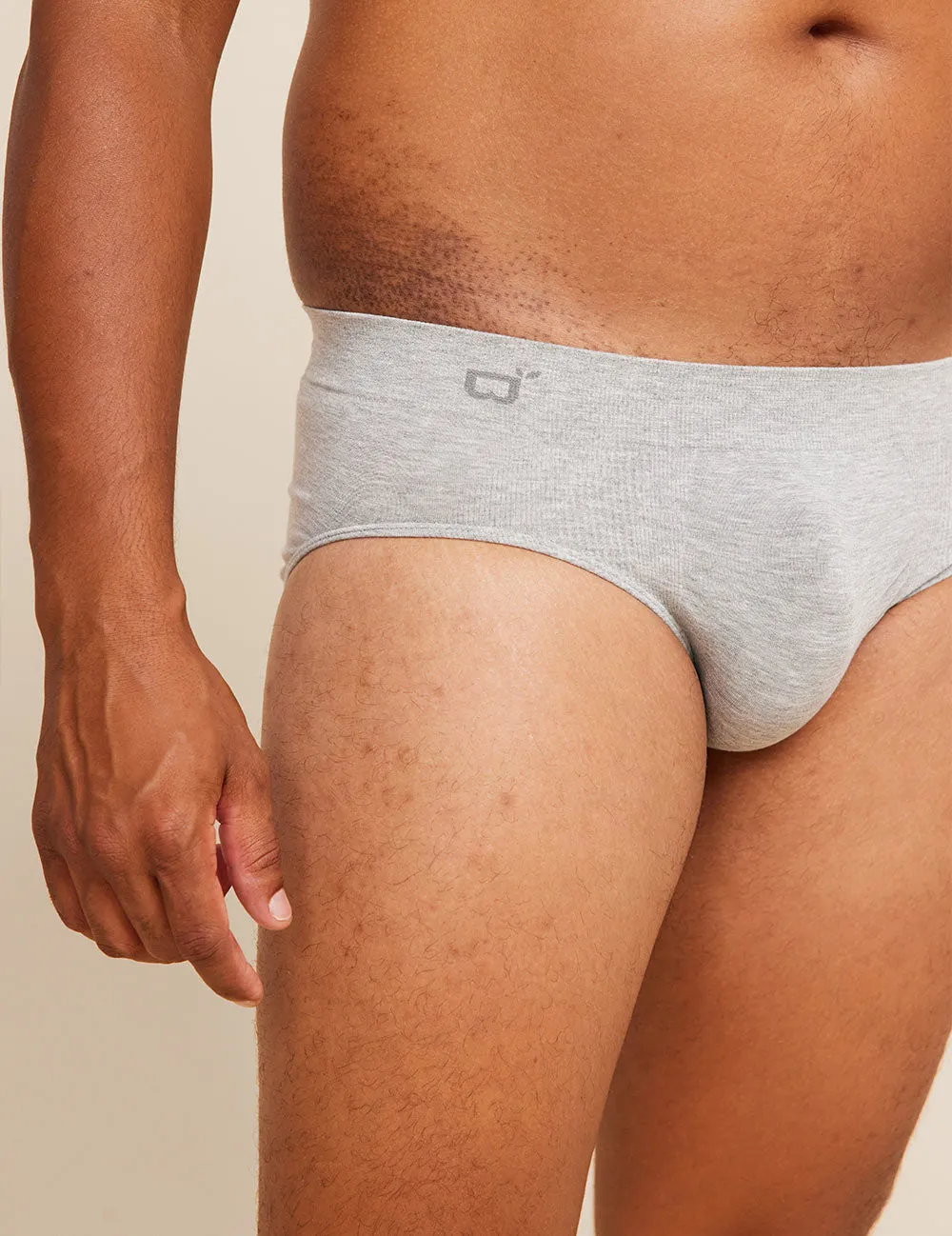 Men's Original Briefs - Light Grey Marl