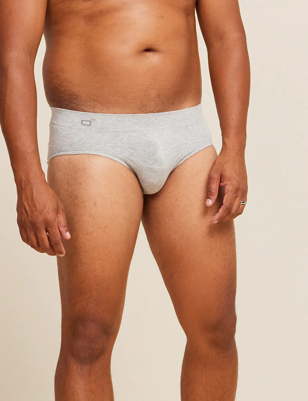 Men's Original Briefs - Light Grey Marl