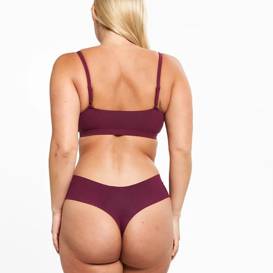 Mid-Rise Thong - Seamless Eco 2.0 - Shiraz