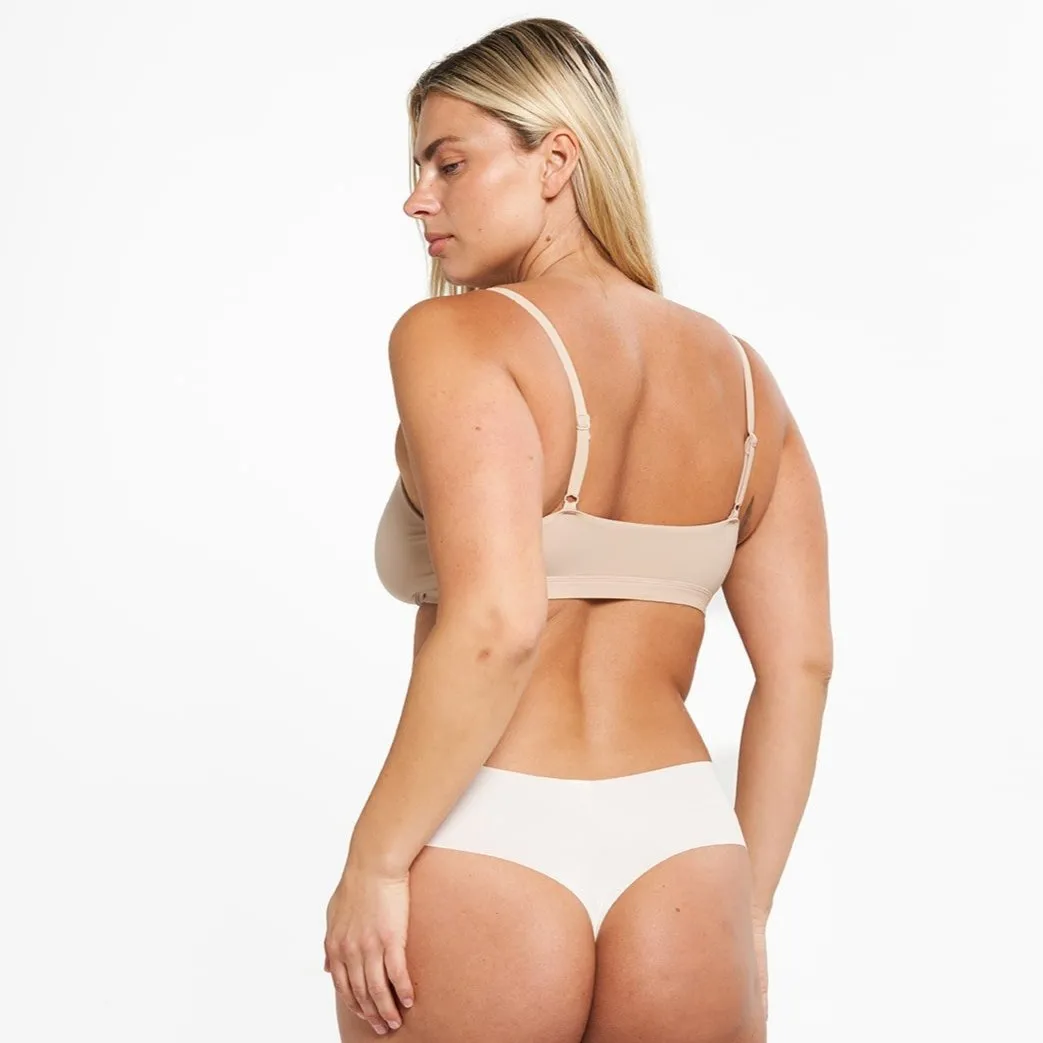 Mid-Rise Thong - Seamless Eco 2.0 - Vanilla