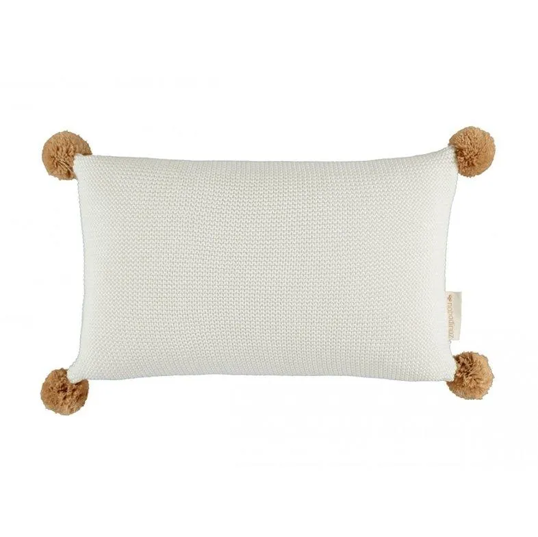 Nobodinoz So Natural Knitted Cushion - Milk