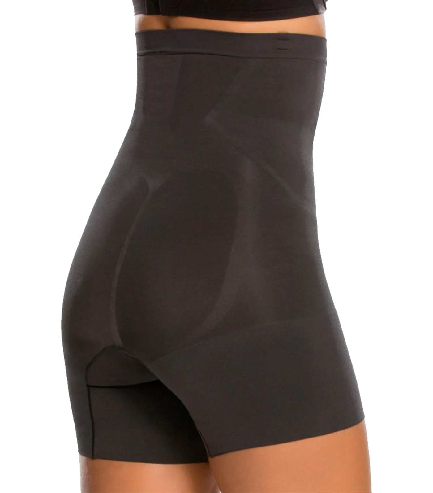 OnCore Hi-Waist Mid-Thigh Short Black