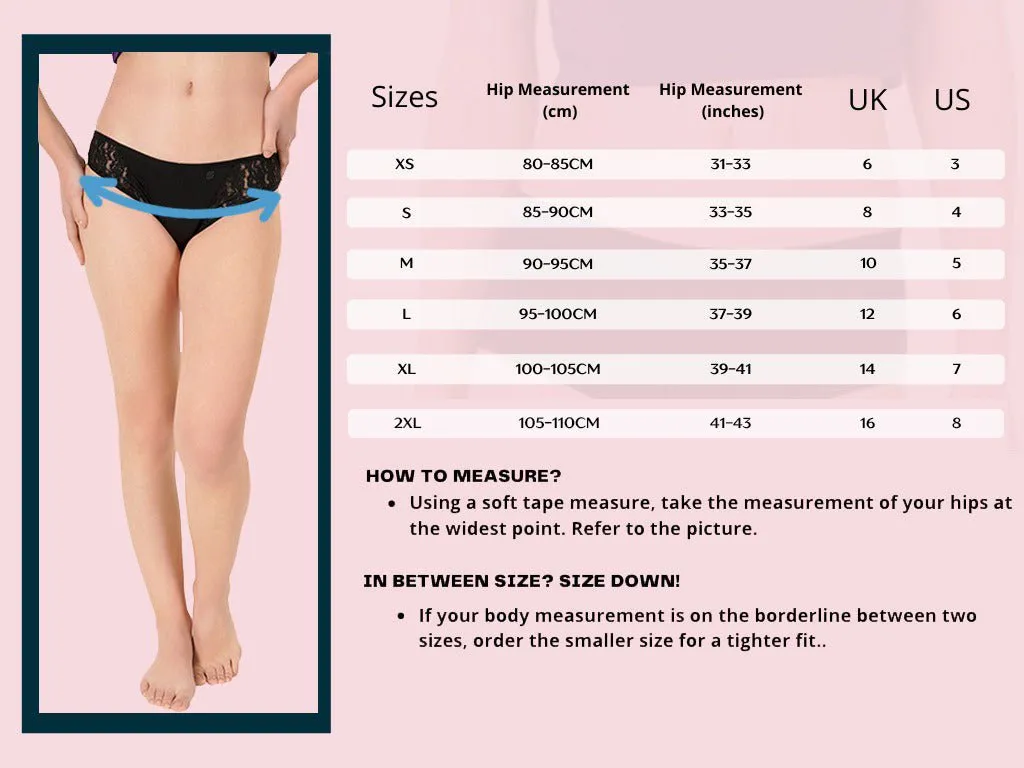 Organic Incontinence Panty (Bikini) (1 pc)