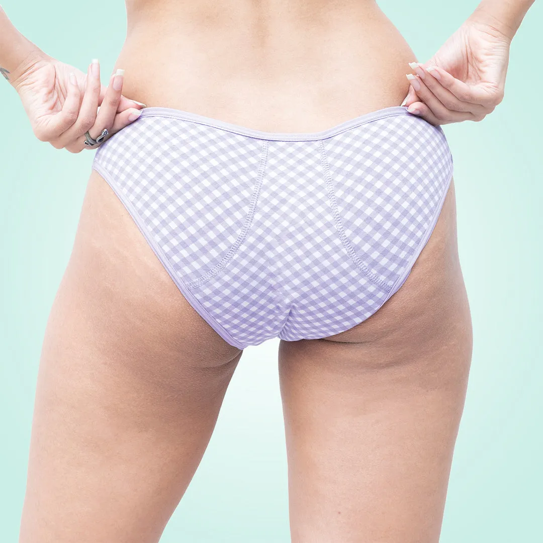 Organic incontinence  panty (bikini) (1 pc)