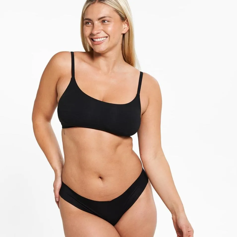 Original-Rise Thong - Seamless Eco 2.0 - Black