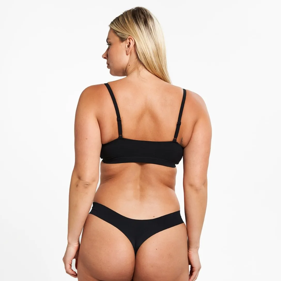 Original-Rise Thong - Seamless Ultrasmooth 2.0 - Black