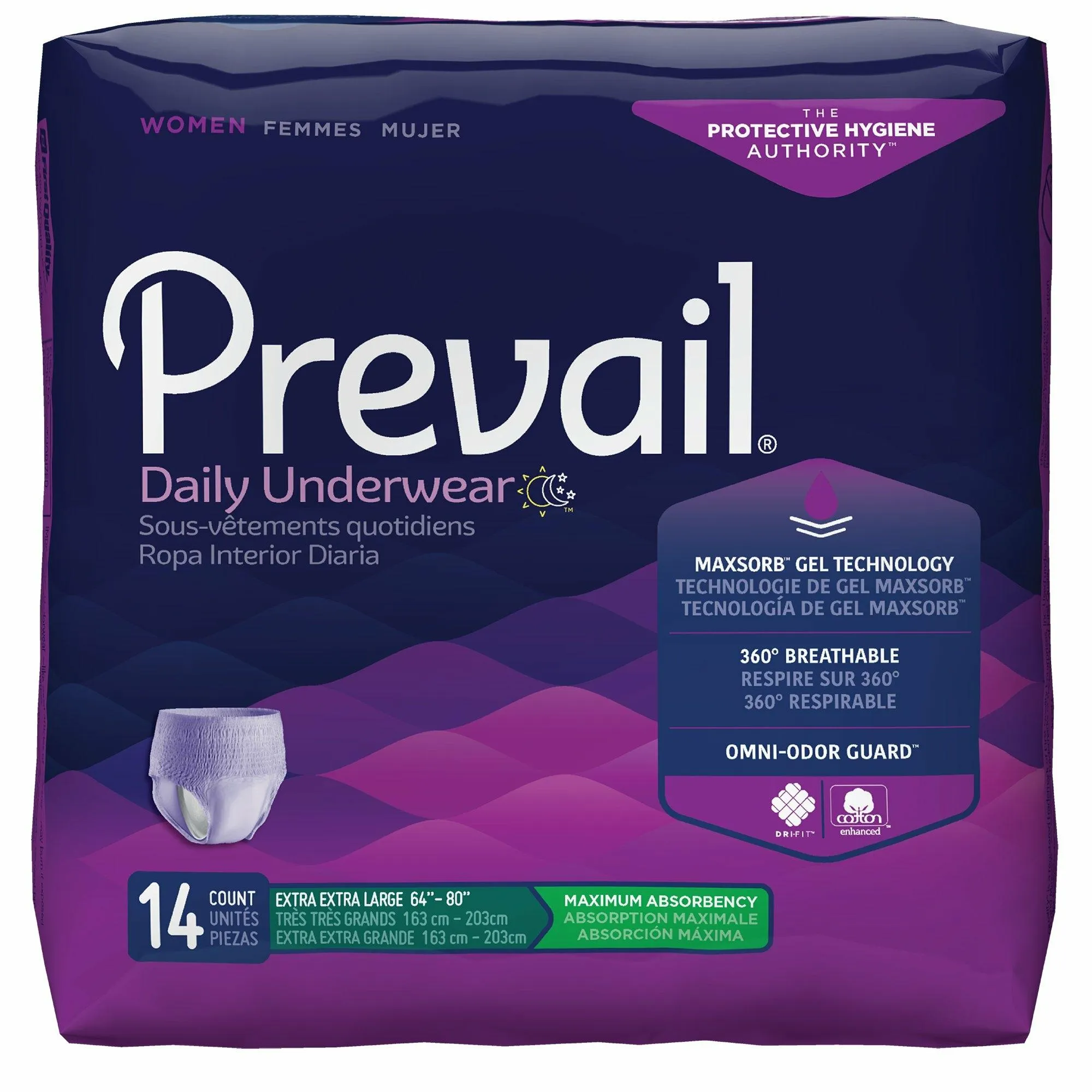 Prevail Disposable Underwear for Women