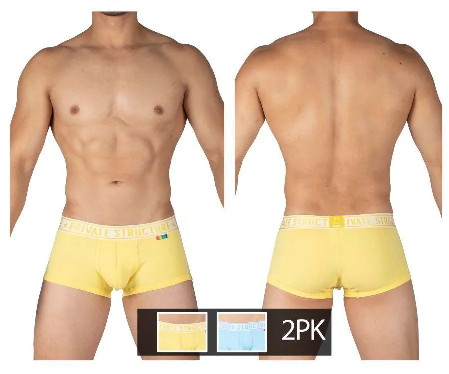 Pride 2PK Mid Waist Trunks