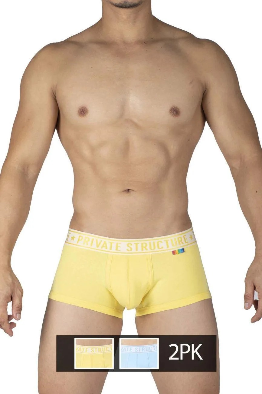 Pride 2PK Mid Waist Trunks