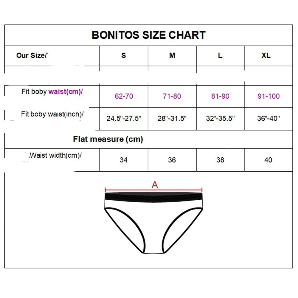 Print Panties Lingerie Underwear Briefs Soft Underpants Plus Size High Waist Bikini