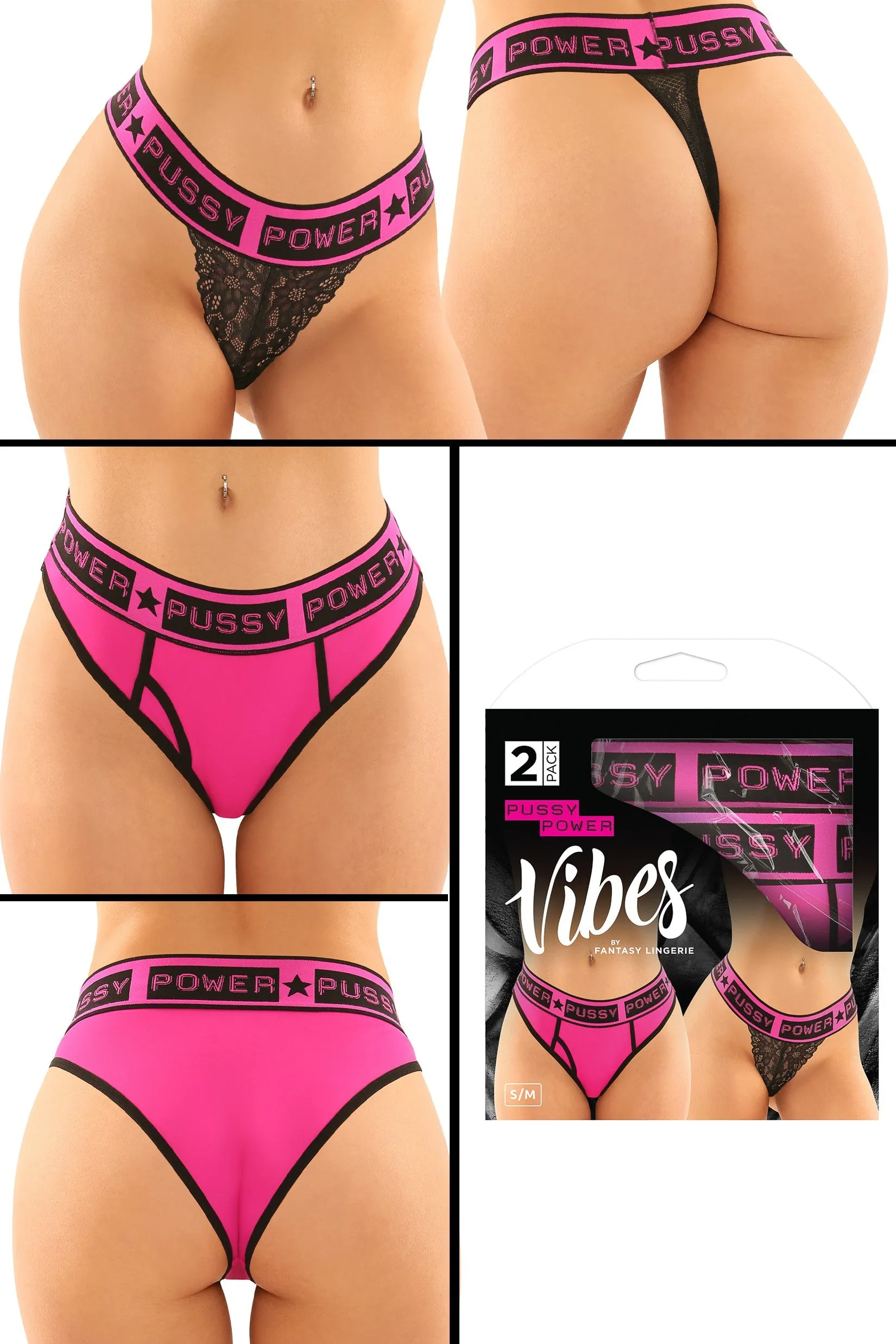 "Pussy Power" Buddy Panty Pack