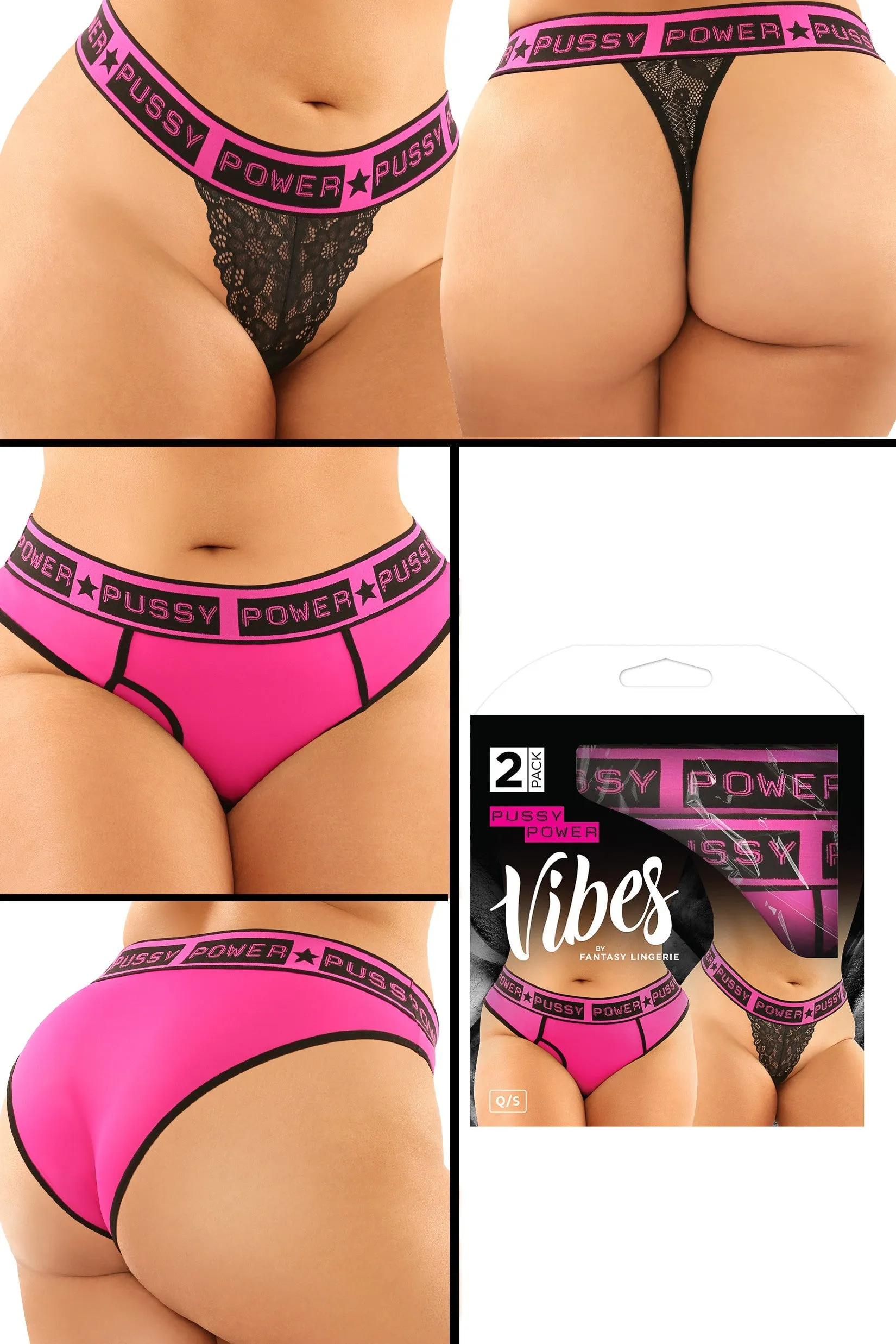 "Pussy Power" Buddy Panty Pack