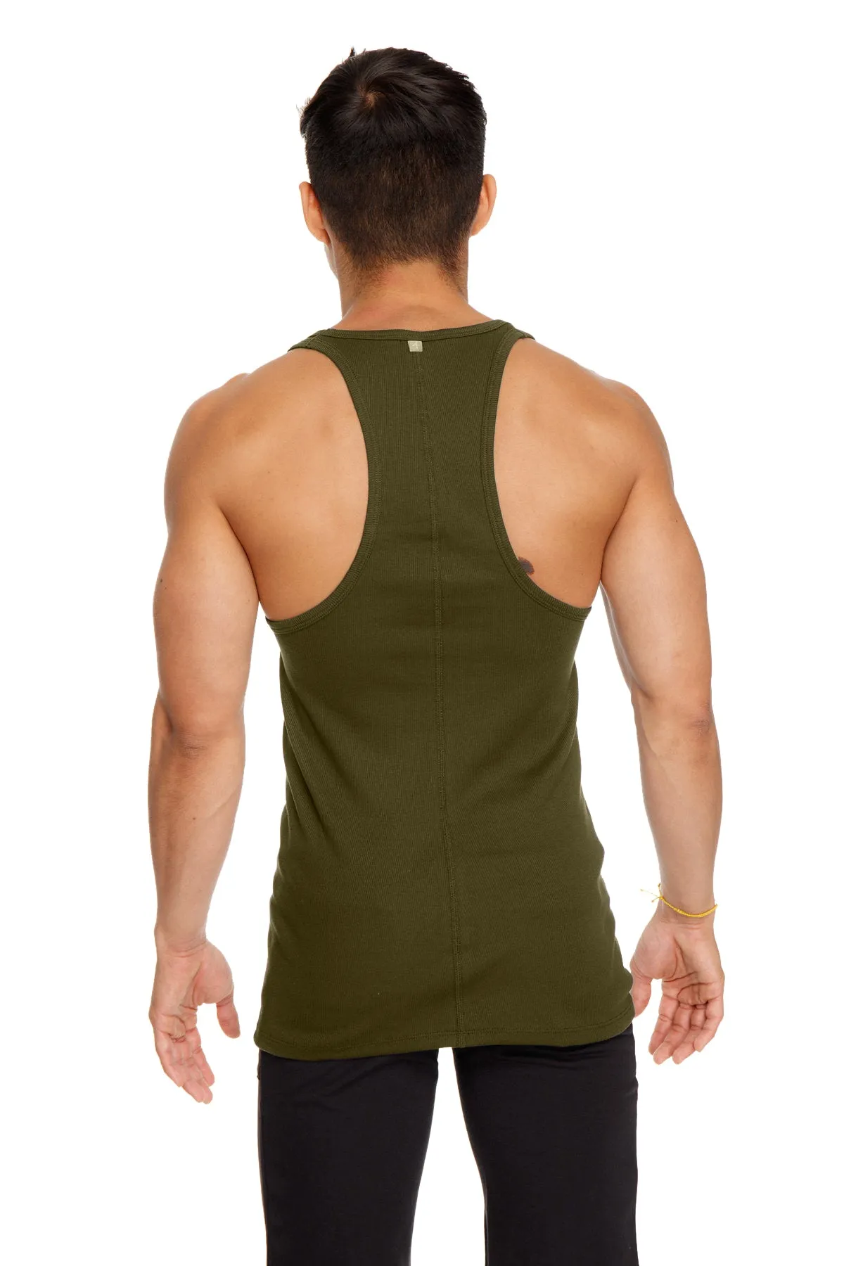 Racer-back Yoga Tank (ARMY Green)